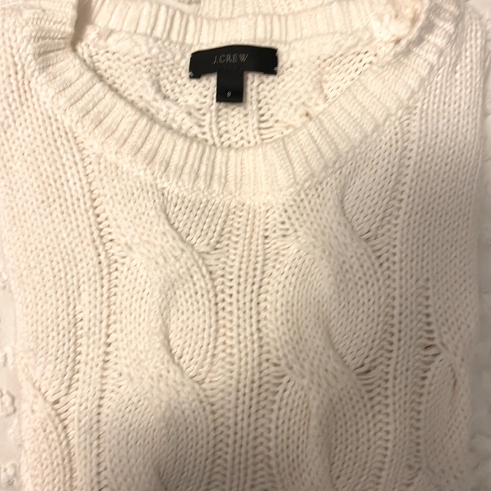 J. Crew Cable Knit Sweater